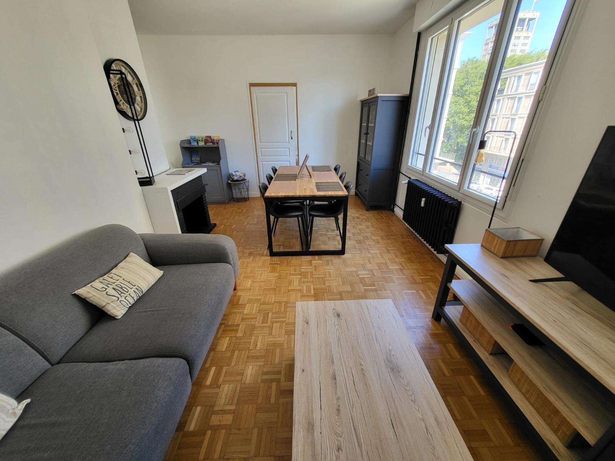 Appartement…Lh Center / 6 Pers. Parking Prive Le Havre Bagian luar foto